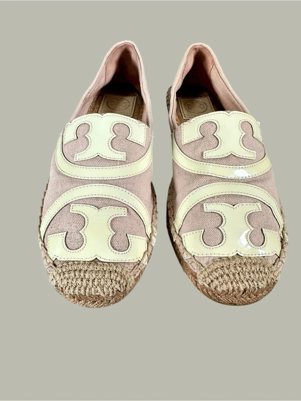 Tory Burch Poppy Logo Espadrille Flat
